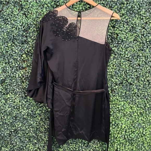 Yoana Baraschi One Shoulder Silk Dress - Picture 2 of 6